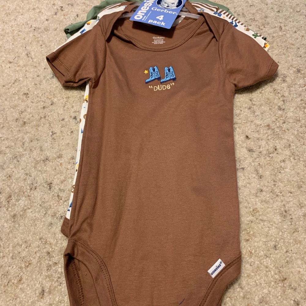 Gerber onesies